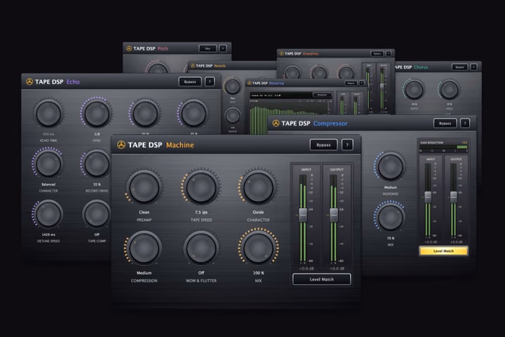 Tape DSP plugin interfaces